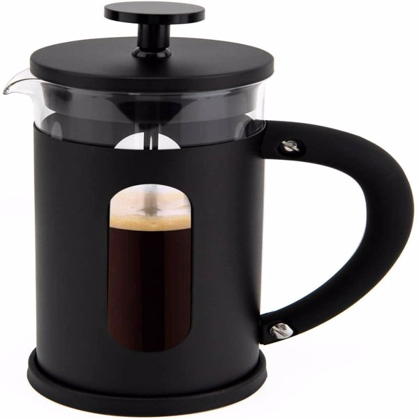 French Press Coffee Maker 4 Level Filtration Coffee Percolator Pot Large  Capacity Manual Teapot Coffee Machine 350/800/1000ML